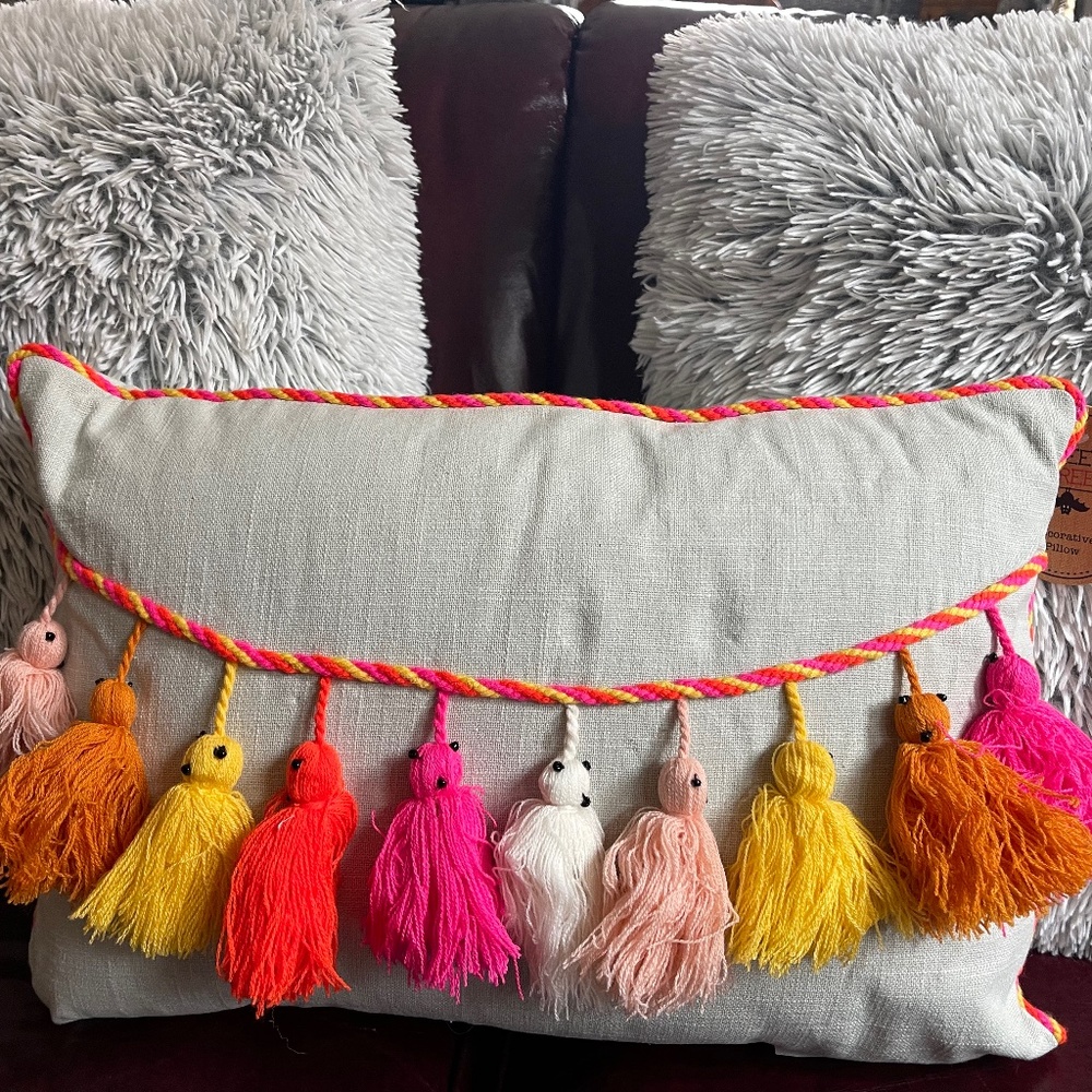Ghost Halloween Pillow